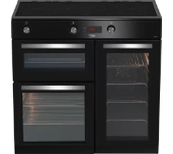 BEKO KDVI90K 90 cm Electric Range Cooker - Black