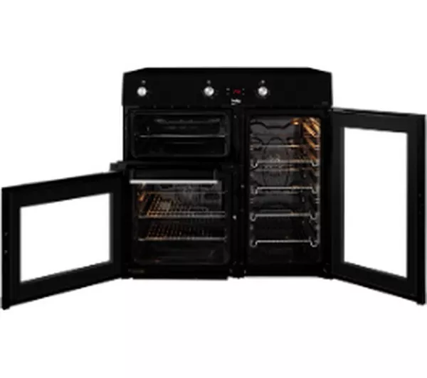 BEKO KDVI90K 90 cm Electric Range Cooker - Black