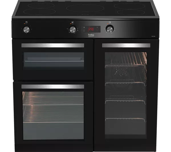 BEKO KDVI90K 90 cm Electric Range Cooker - Black