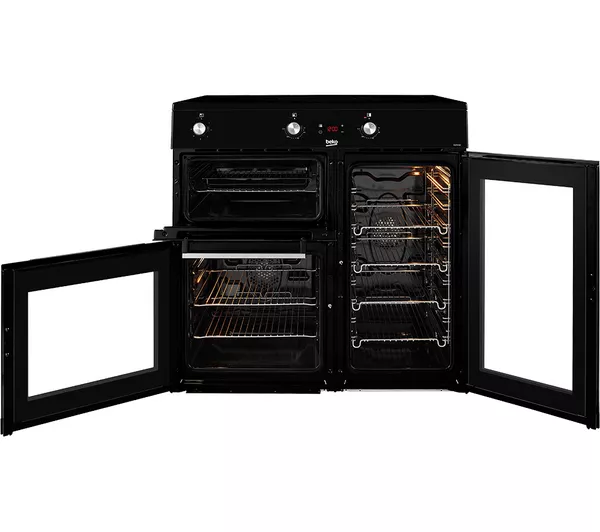 BEKO KDVI90K 90 cm Electric Range Cooker - Black