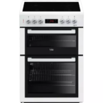 BEKO XTC653W 60 cm Electric Ceramic Cooker - White