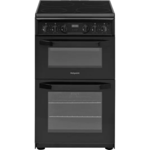 HOTPOINT HD5V93CCB 50 cm Electric Ceramic Cooker - Black
