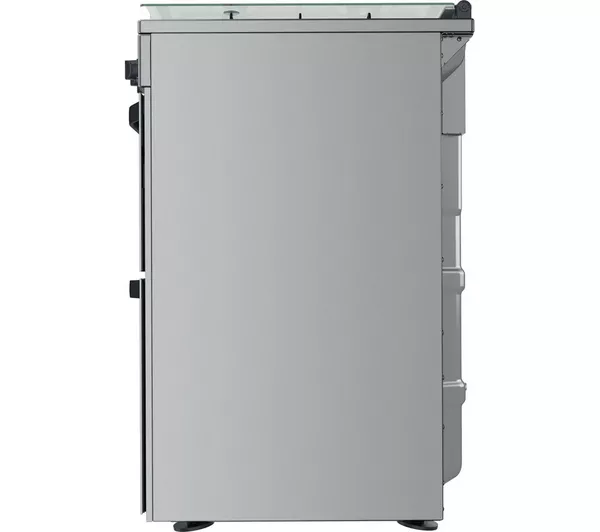 HOTPOINT HDM67G0CCX 60 cm Gas Cooker - Stainless Steel