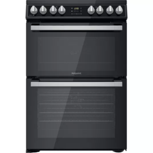 HOTPOINT HDT67V8D2CB UK 60cm Electric Ceramic Cooker - Black