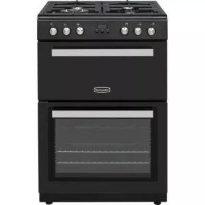 MONTPELLIER MMRDF60FK 60 cm Dual Fuel Cooker - Black & Silver