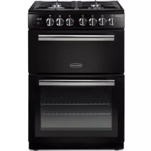 RANGEMASTER Professional Plus PROPL60DFFBL C 60 cm Dual Fuel Cooker - Black & Chrome