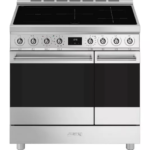 SMEG C92IPX2 90 cm Electric Induction Range Cooker - Stainless Steel