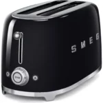 SMEG TSF02BLUK 4-Slice Toaster - Black