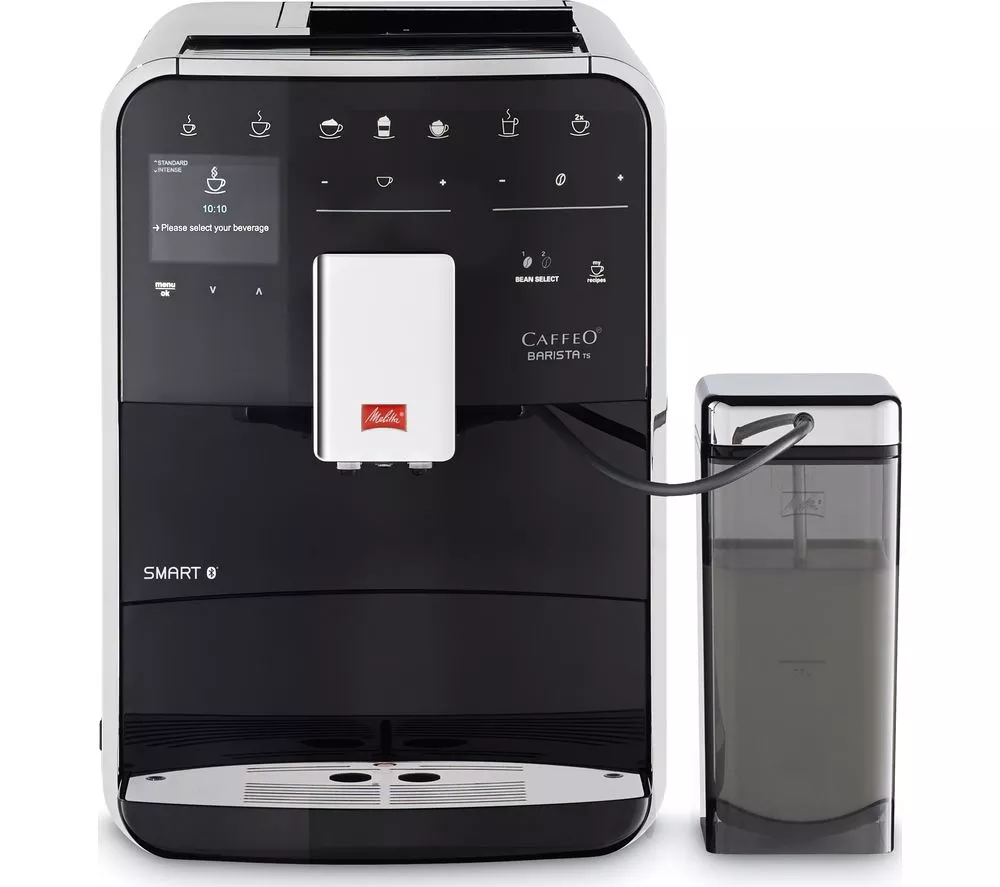 MELITTA Caffeo Barista TS F85 0-102 Smart Bean to Cup Coffee Machine - Black