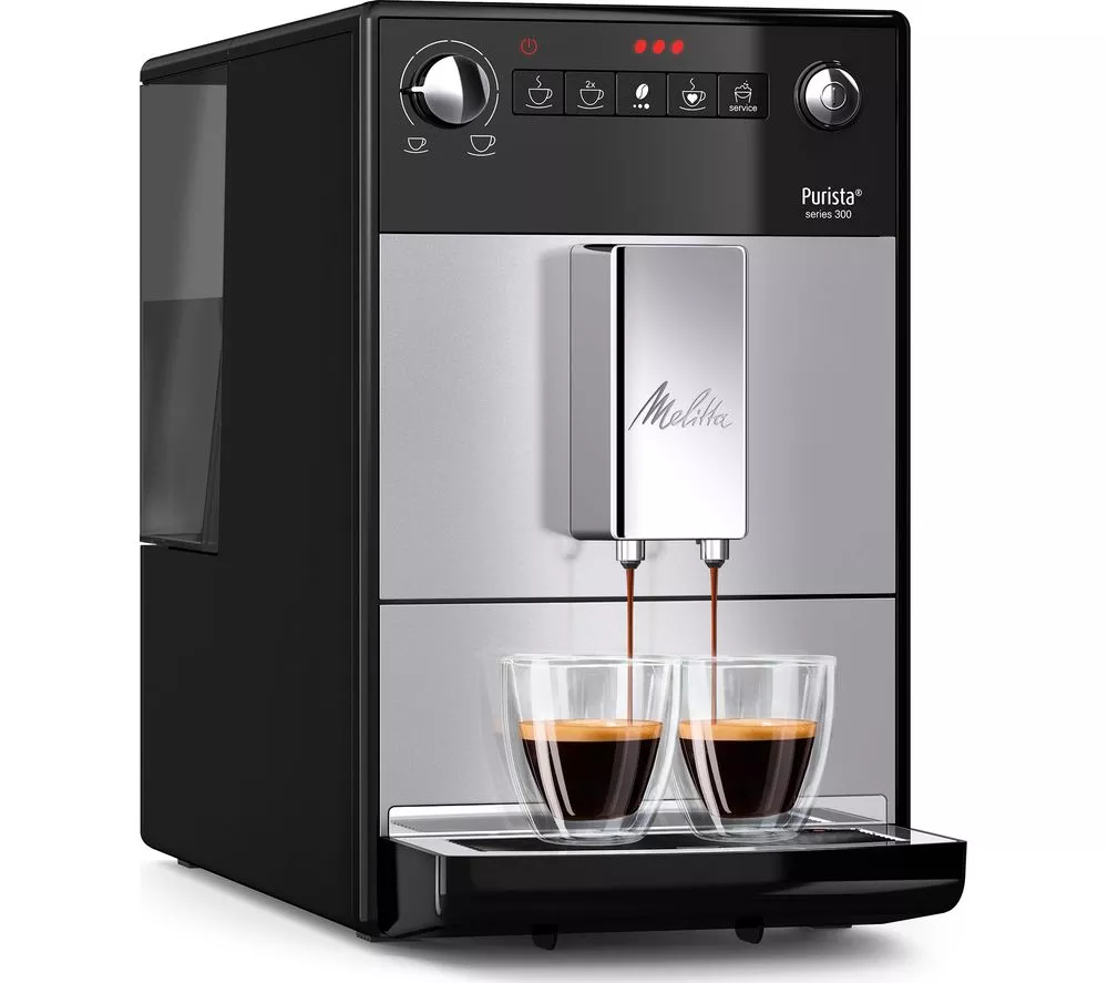 MELITTA Purista F230-101 Bean to Cup Coffee Machine - Silver