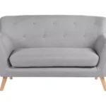 TEKNIK Skandi 2-Seater Fabric Sofa - Grey