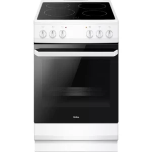AMICA AFC1530WH 50 cm Electric Ceramic Cooker - White