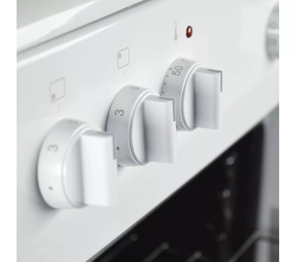 AMICA AFC1530WH 50 cm Electric Ceramic Cooker - White - Image 11