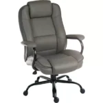 TEKNIK Goliath Duo Leather Reclining Executive Chair - Grey