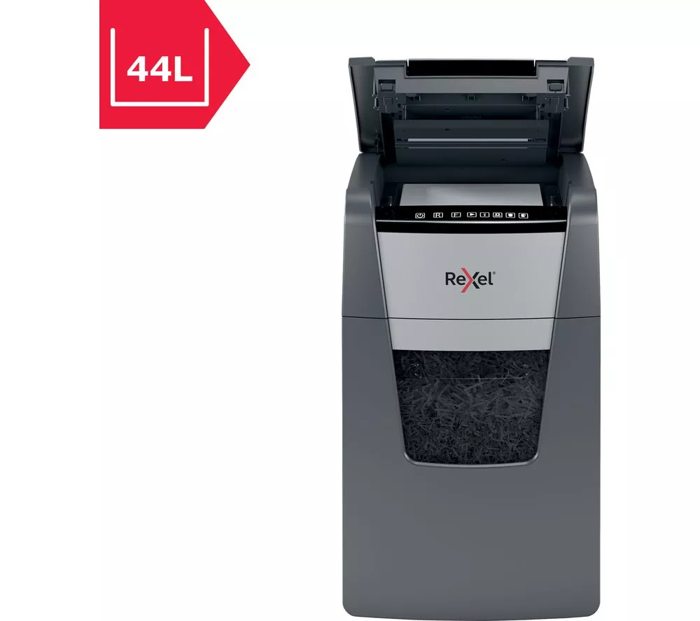 REXEL Optimum AutoFeed+ 150M Micro Cut Paper Shredder - Image 6