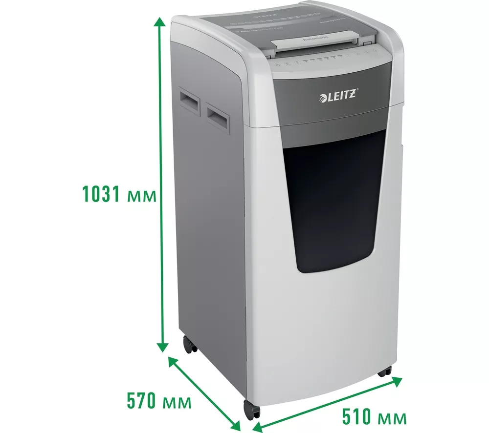 LEITZ IQ AutoFeed Office Pro 600 P4 Cross Cut Paper Shredder - Image 10