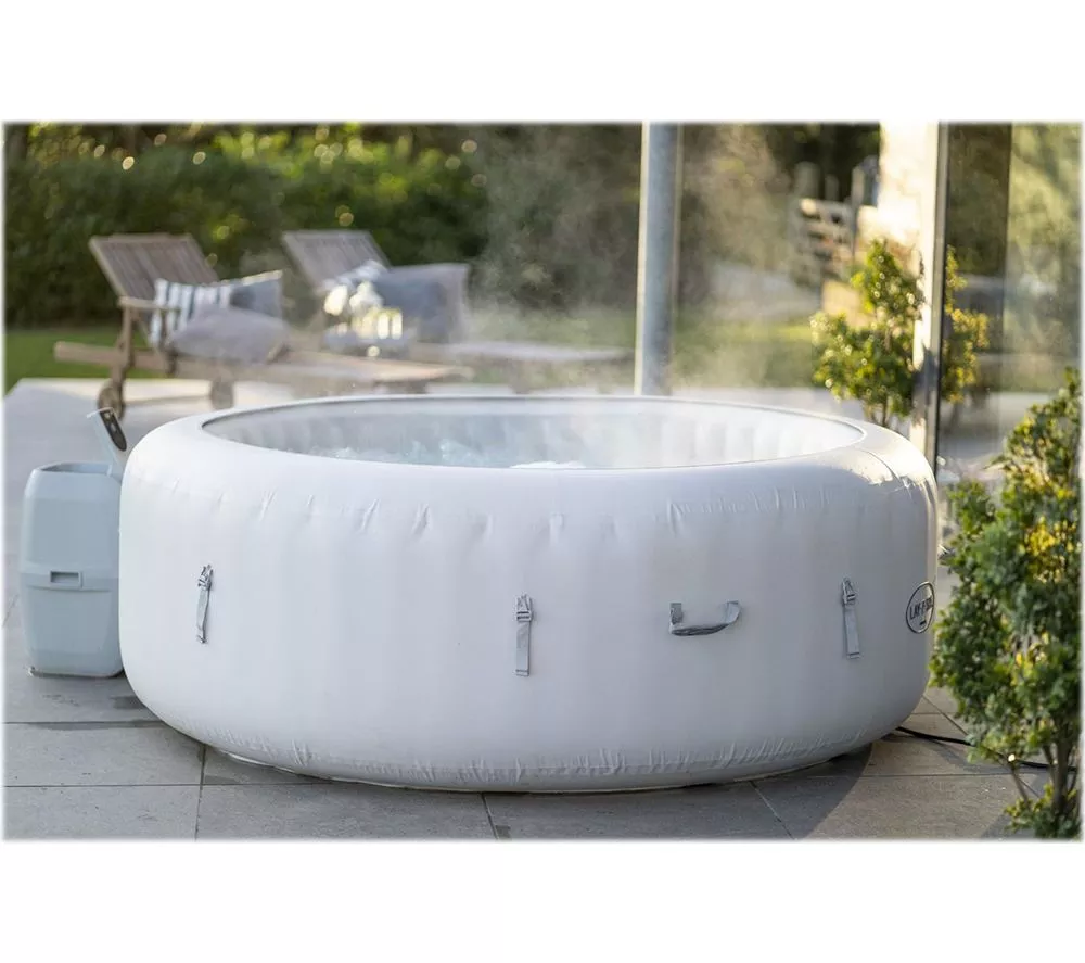 LAY-Z-SPA Paris AirJet Inflatable Hot Tub - White
