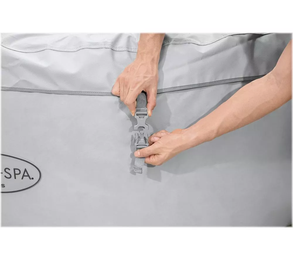 LAY-Z-SPA Paris AirJet Inflatable Hot Tub - White