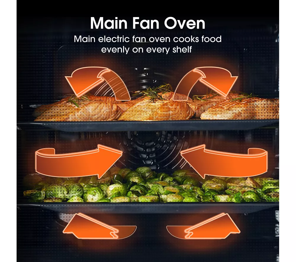 HISENSE HDE3211BBUK 60 cm Electric Ceramic Cooker - Black - Image 15