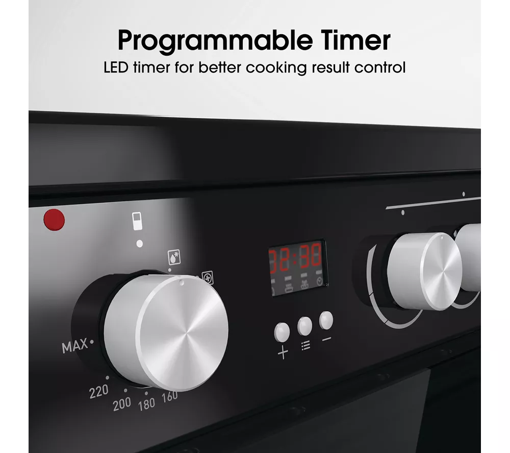 HISENSE HDE3211BBUK 60 cm Electric Ceramic Cooker - Black - Image 16