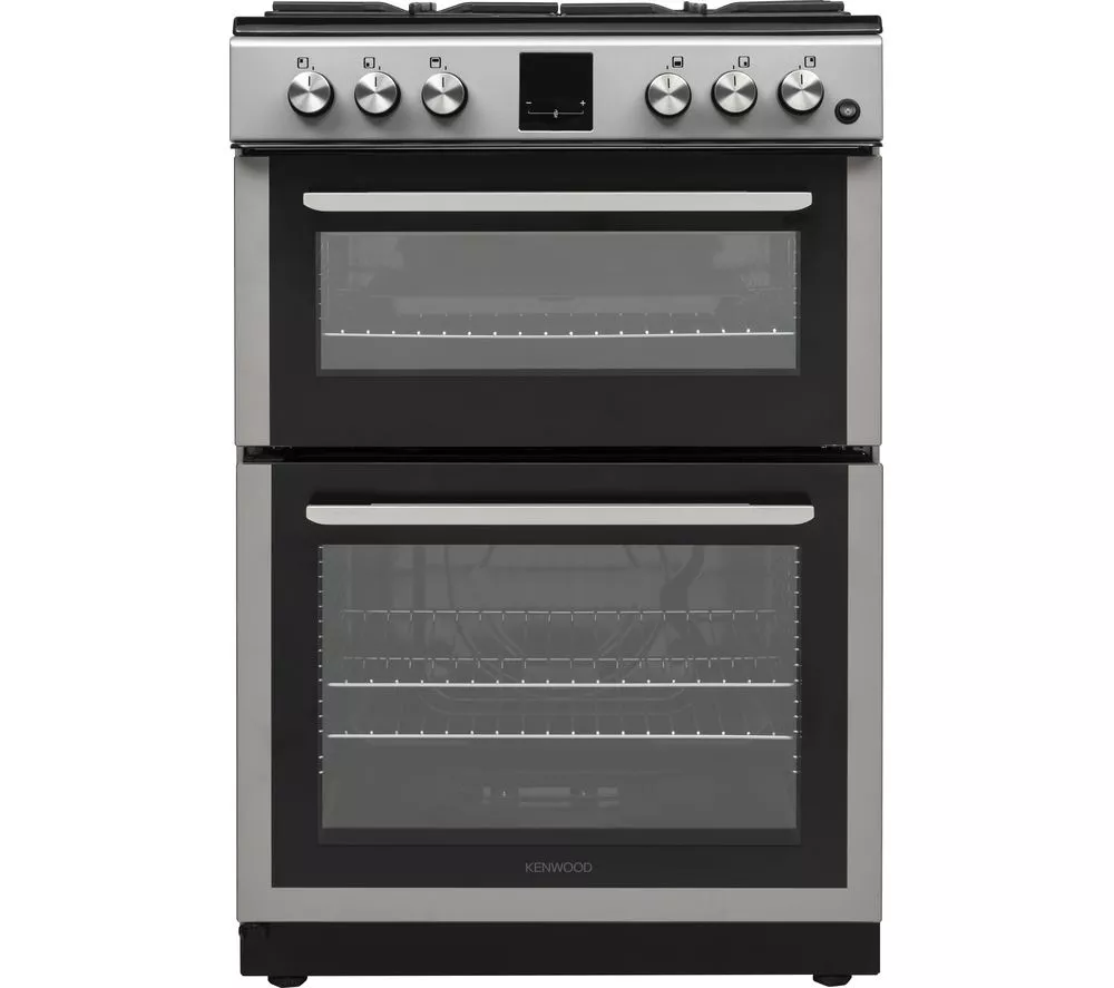 KENWOOD KTG606S22 60 cm Gas Cooker - Silver