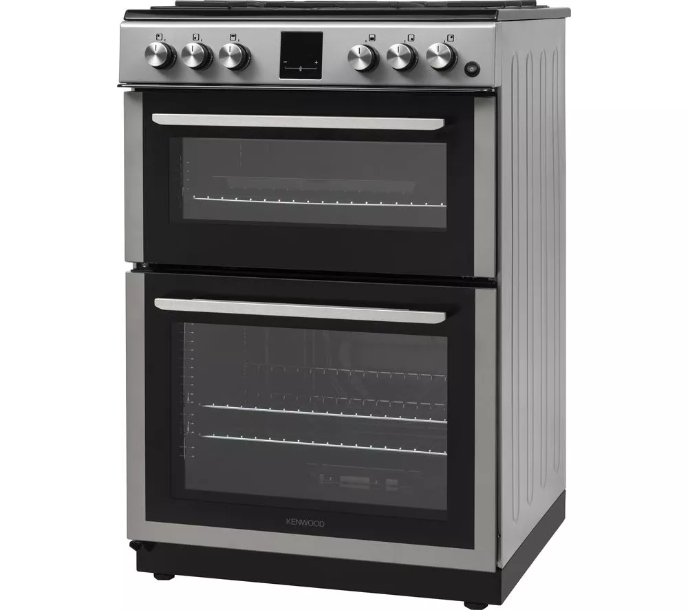 KENWOOD KTG606S22 60 cm Gas Cooker - Silver
