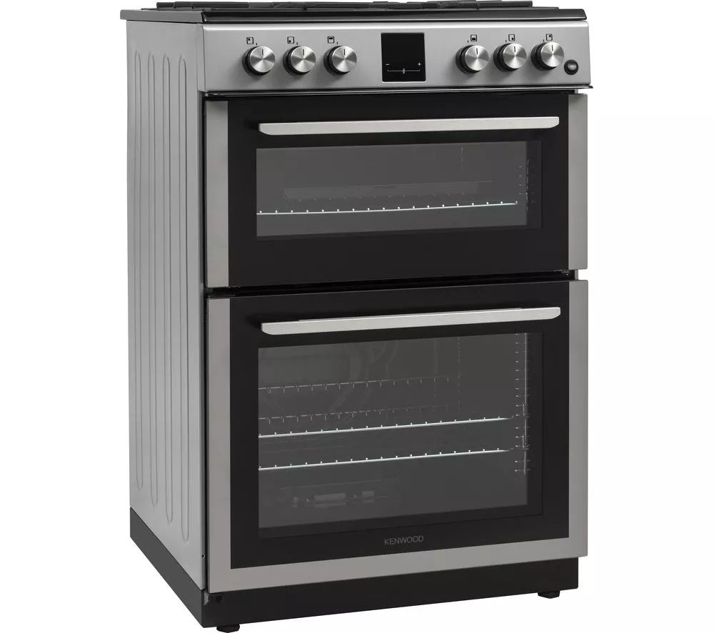 KENWOOD KTG606S22 60 cm Gas Cooker - Silver