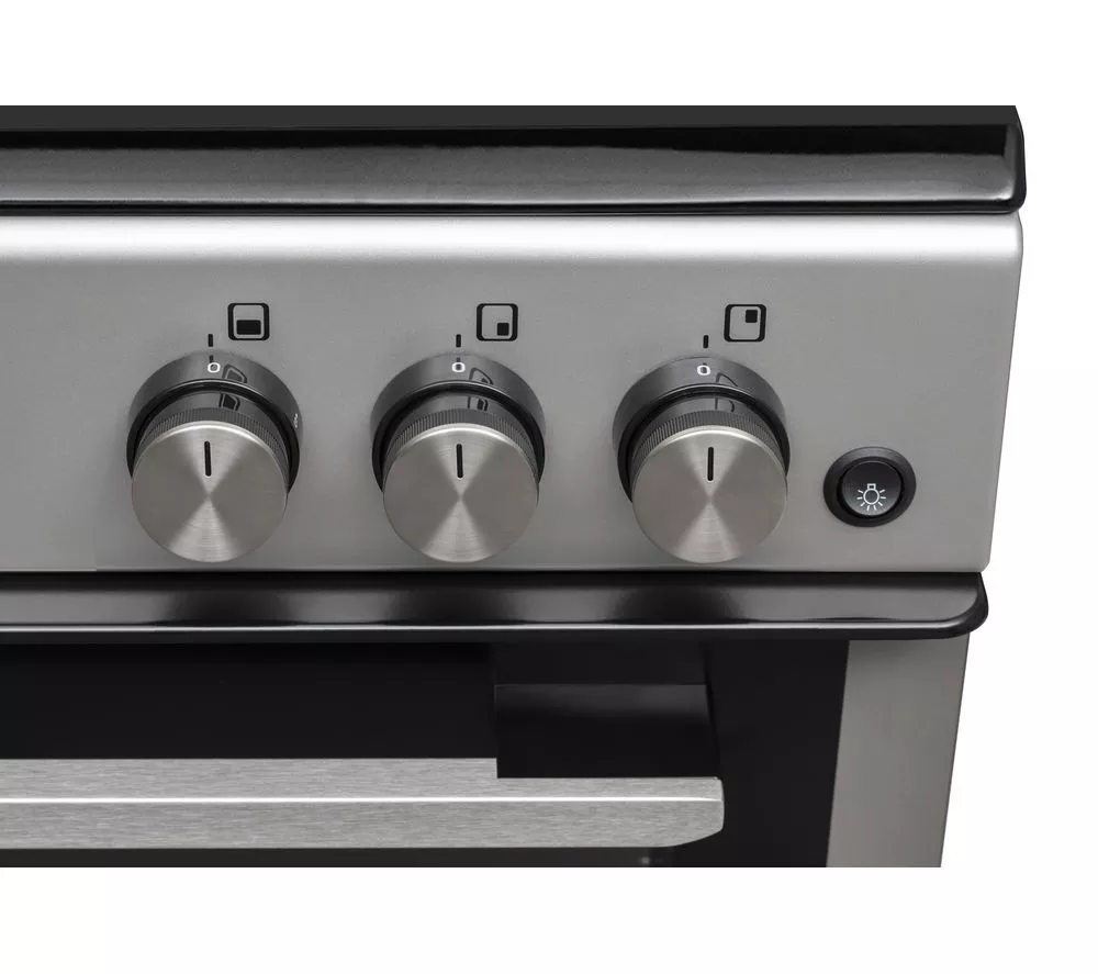 KENWOOD KTG606S22 60 cm Gas Cooker - Silver