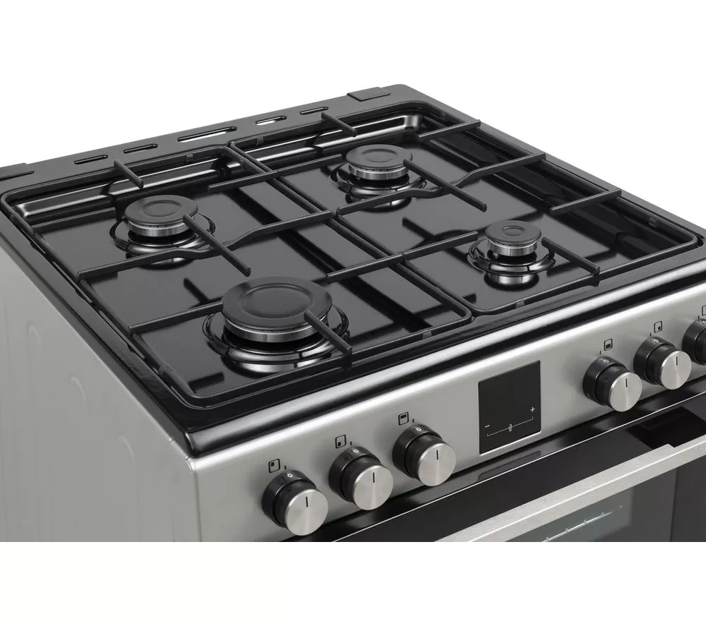 KENWOOD KTG606S22 60 cm Gas Cooker - Silver