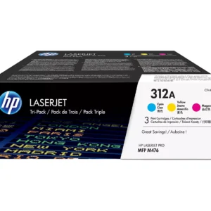 HP Original 312A Cyan, Magenta & Yellow Toner Cartridges - Multipack
