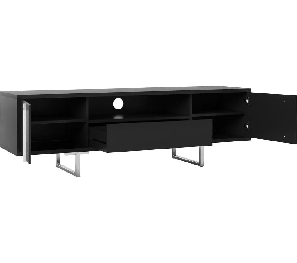 ALPHASON Gallium 1600 mm TV Stand - Black