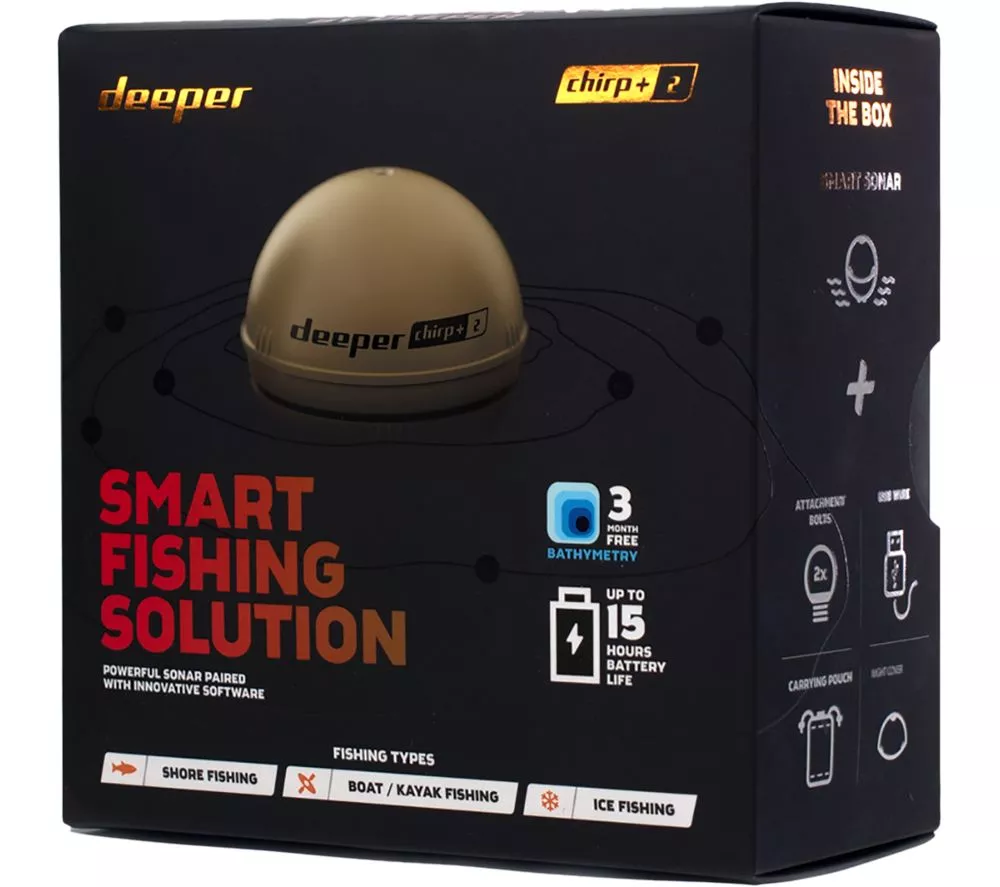 DEEPER Sonar CHIRP+ 2 Fish Finder - Desert Sand