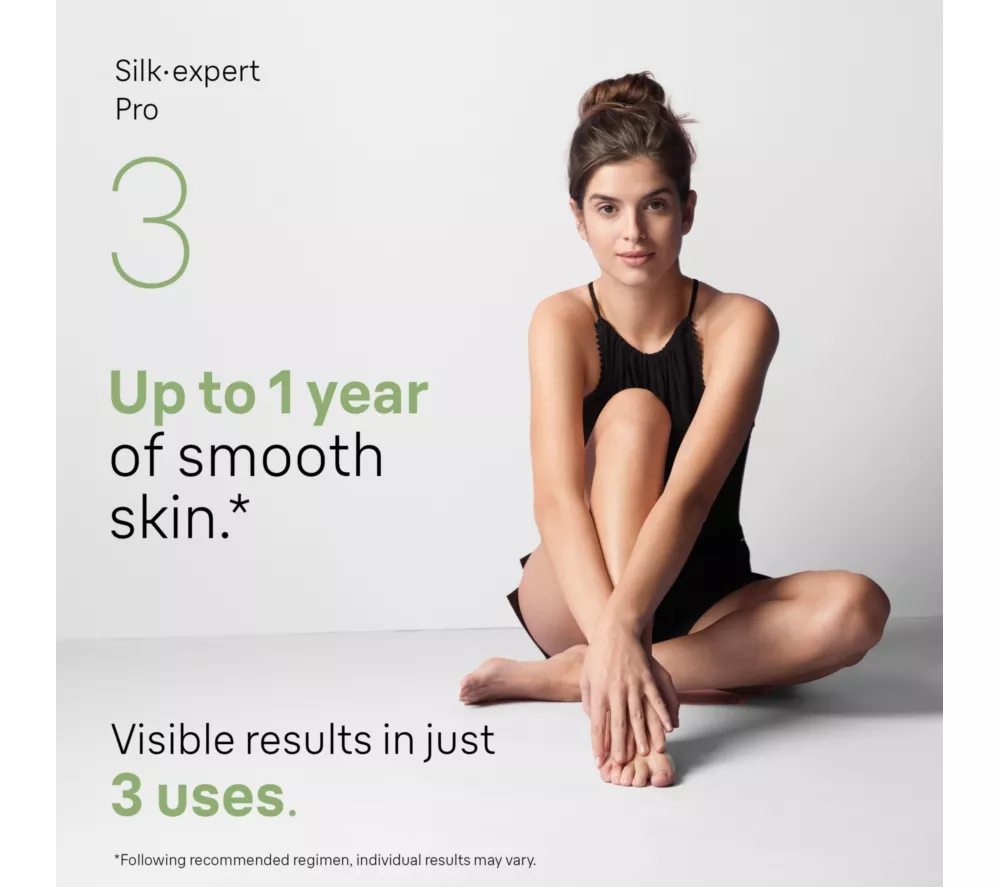 BRAUN Silk-expert Pro 3 PL3233 IPL Hair Removal System - White & Silver