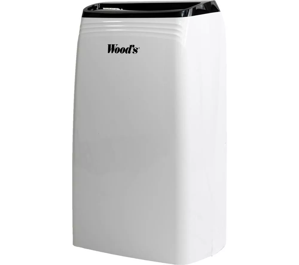 WOODS MDK21 Dehumidifier - White & Black