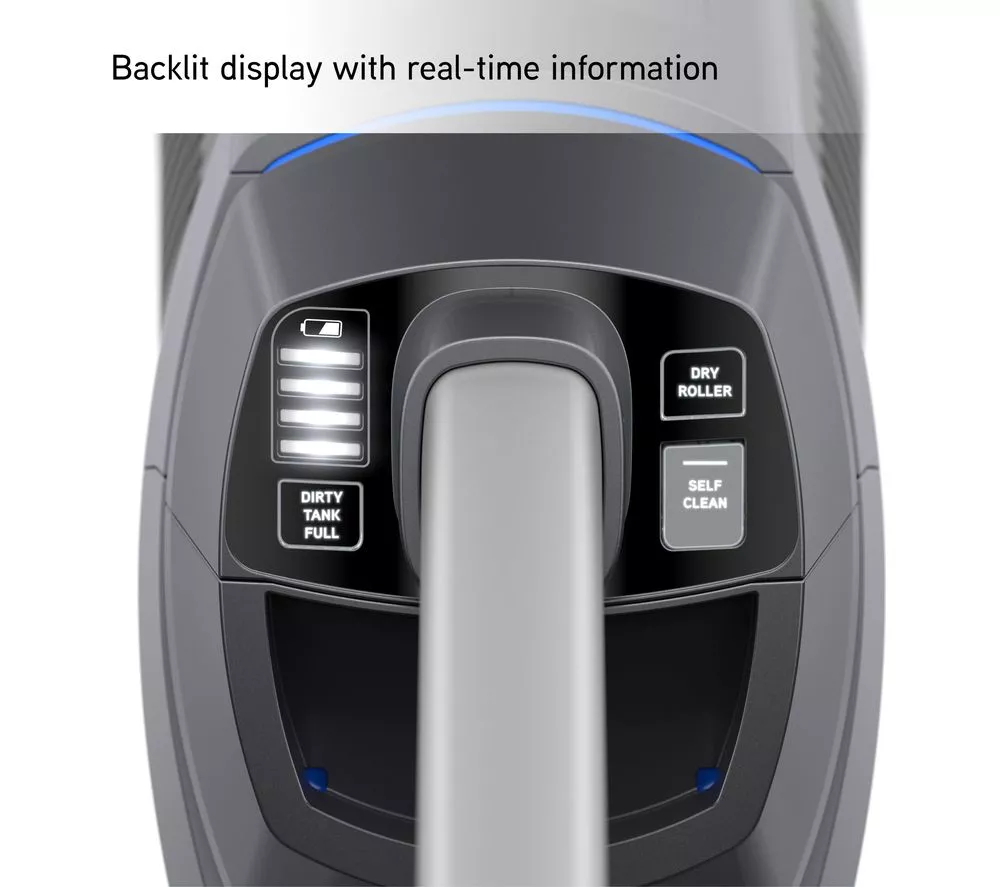 VAX ONEPWR Glide 2 Upright Hard Floor Cleaner - Graphite & Blue - Image 5