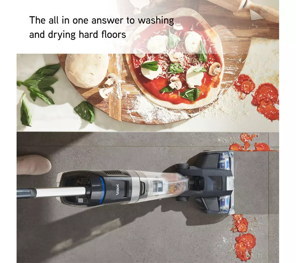 VAX ONEPWR Glide 2 Upright Hard Floor Cleaner - Graphite & Blue - Image 6