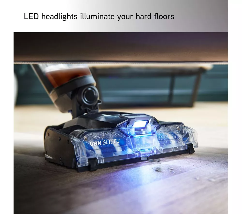 VAX ONEPWR Glide 2 Upright Hard Floor Cleaner - Graphite & Blue - Image 7