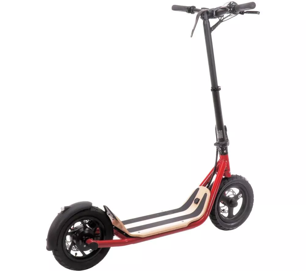 8TEV B12 Classic Electric Folding Scooter - Red - Image 2