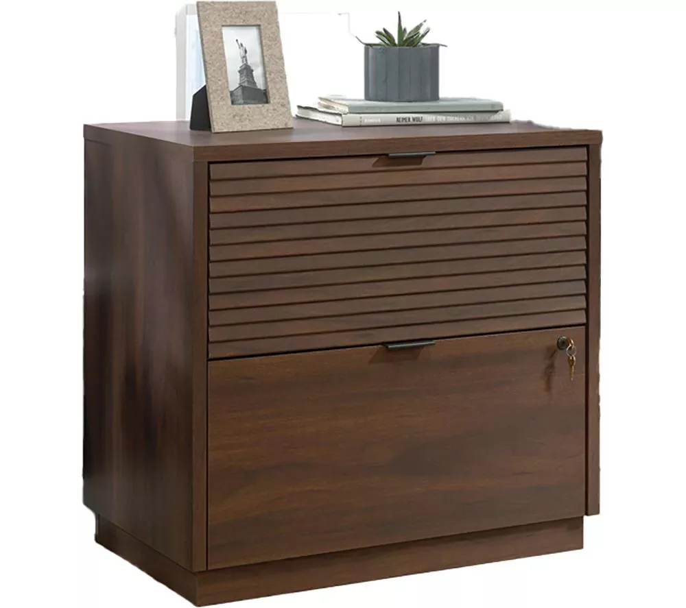 TEKNIK Elstree Lateral Filing Cabinet - Spiced Mahogany