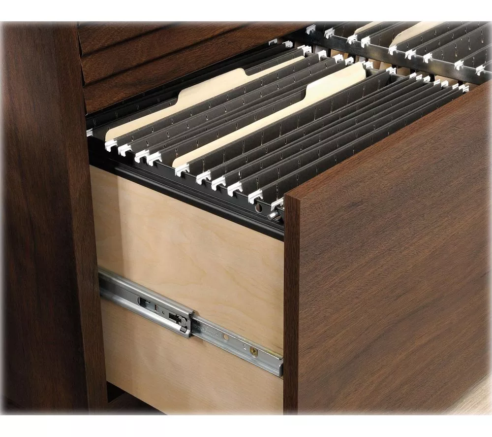 TEKNIK Elstree Lateral Filing Cabinet - Spiced Mahogany - Image 7