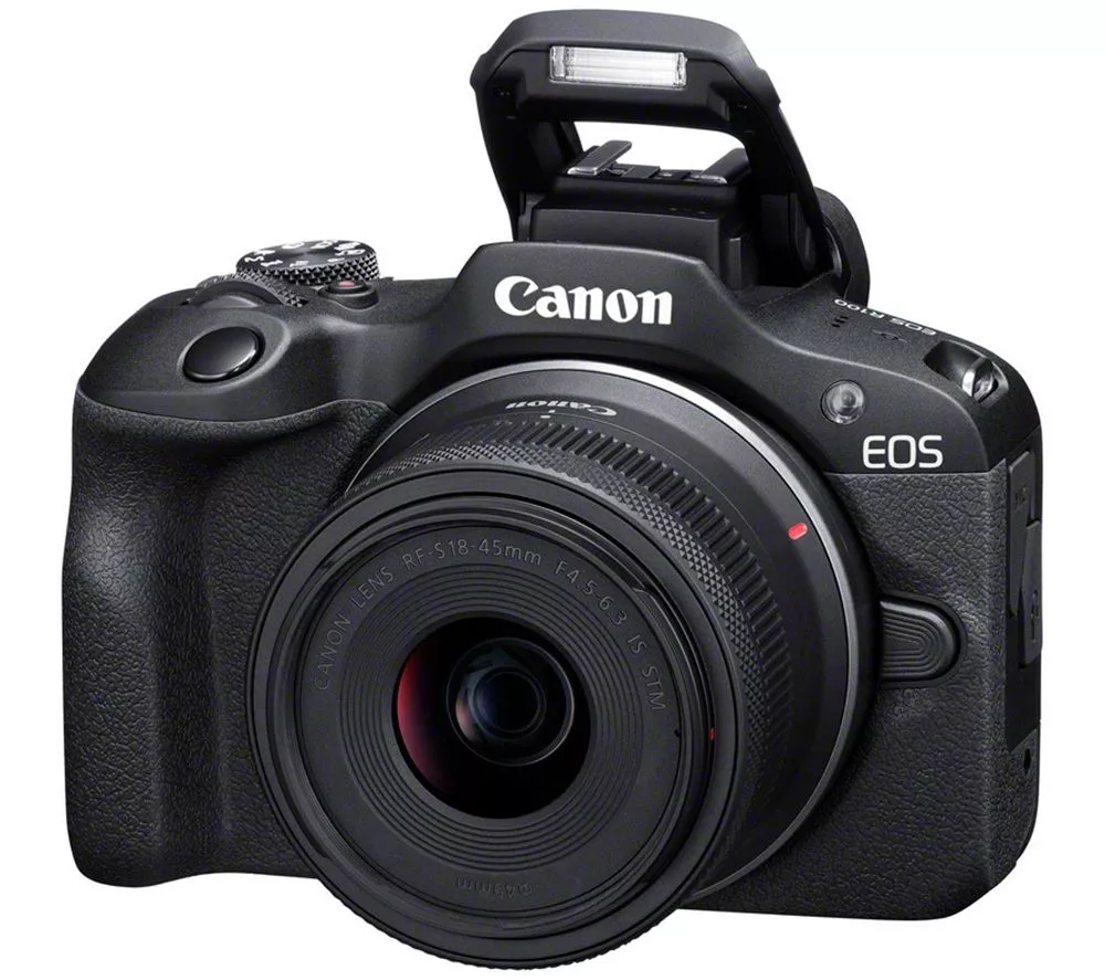 CANON EOS R100 Mirrorless Camera with RF-S 18-45 mm f/4.5-6.3 IS STM & 55-210 mm f/5-7.1 IS STM Lens - Image 3