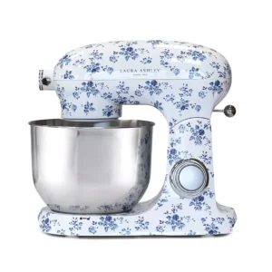 LAURA ASHLEY VQSBSMR56LACR Stand Mixer - White & Blue