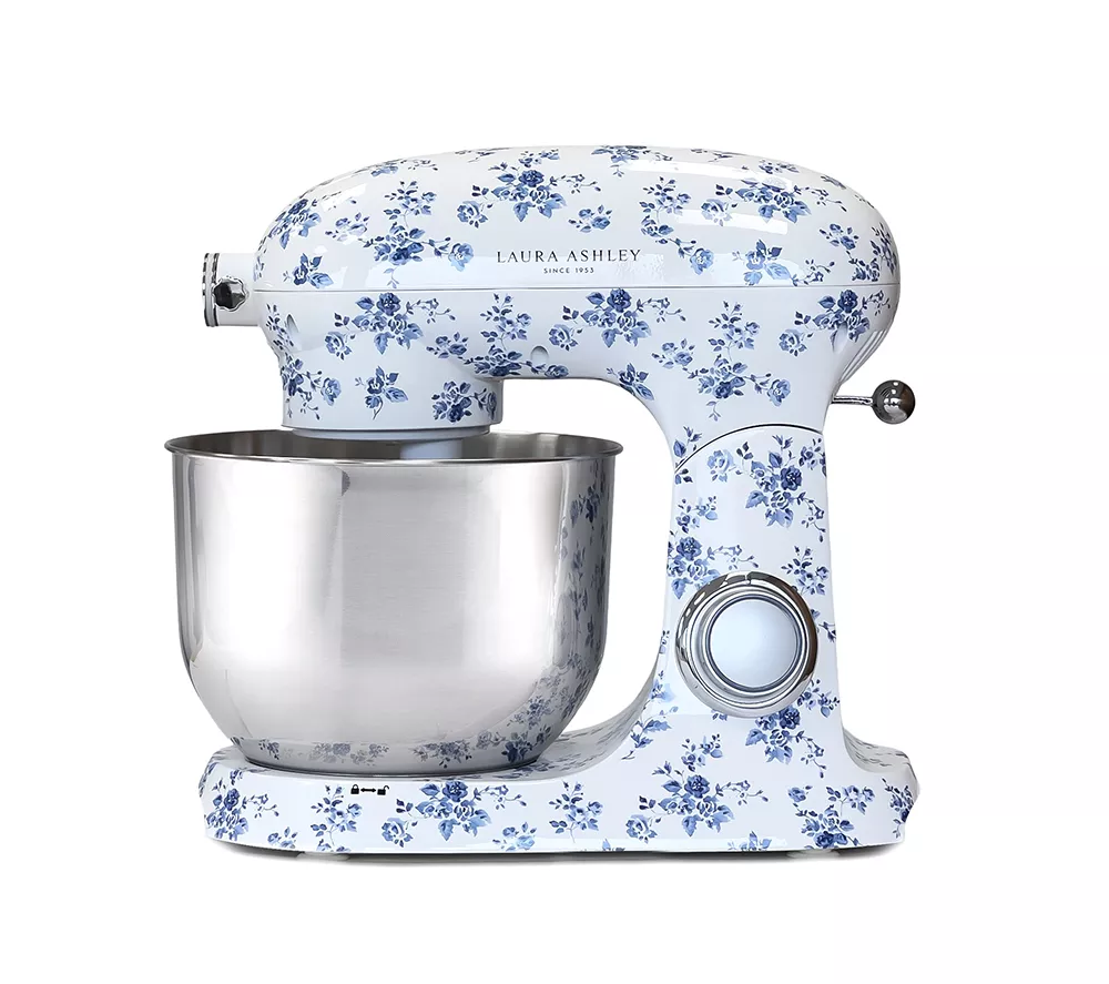 LAURA ASHLEY VQSBSMR56LACR Stand Mixer - White & Blue