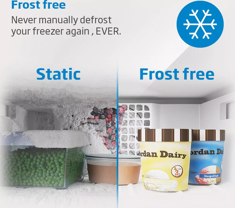 BEKO Pro FNP4686PS Tall Freezer - Stainless Steel