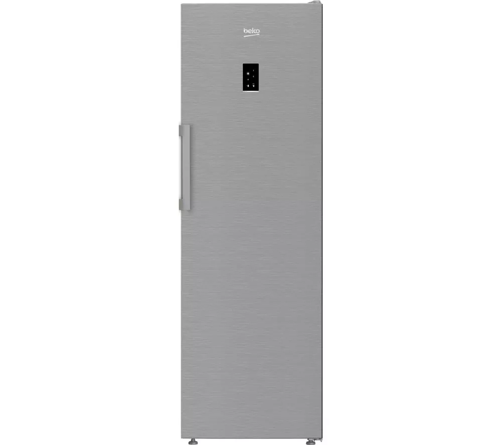 BEKO Pro HarvestFresh AeroFlow LNP4686LVPS Tall Fridge - Stainless Steel