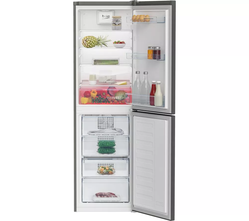 BEKO Pro HarvestFresh CNG4582VA 50/50 Fridge Freezer - Anthracite - Image 2