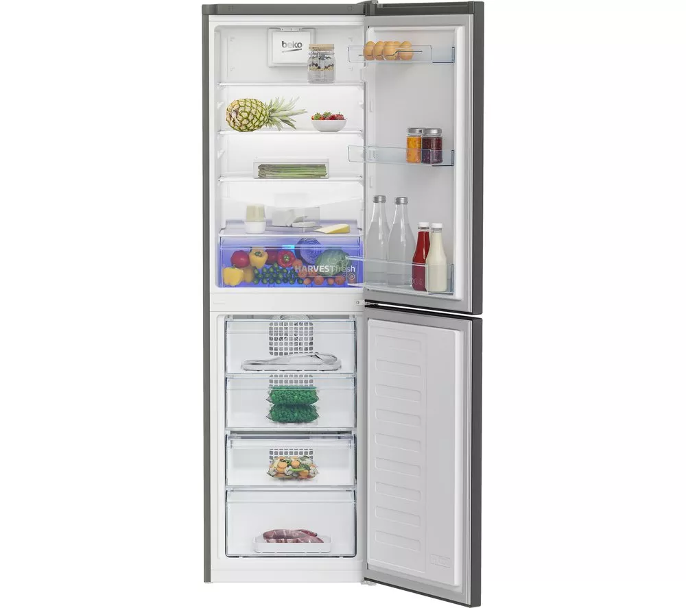 BEKO Pro HarvestFresh CNG4582VA 50/50 Fridge Freezer - Anthracite - Image 4