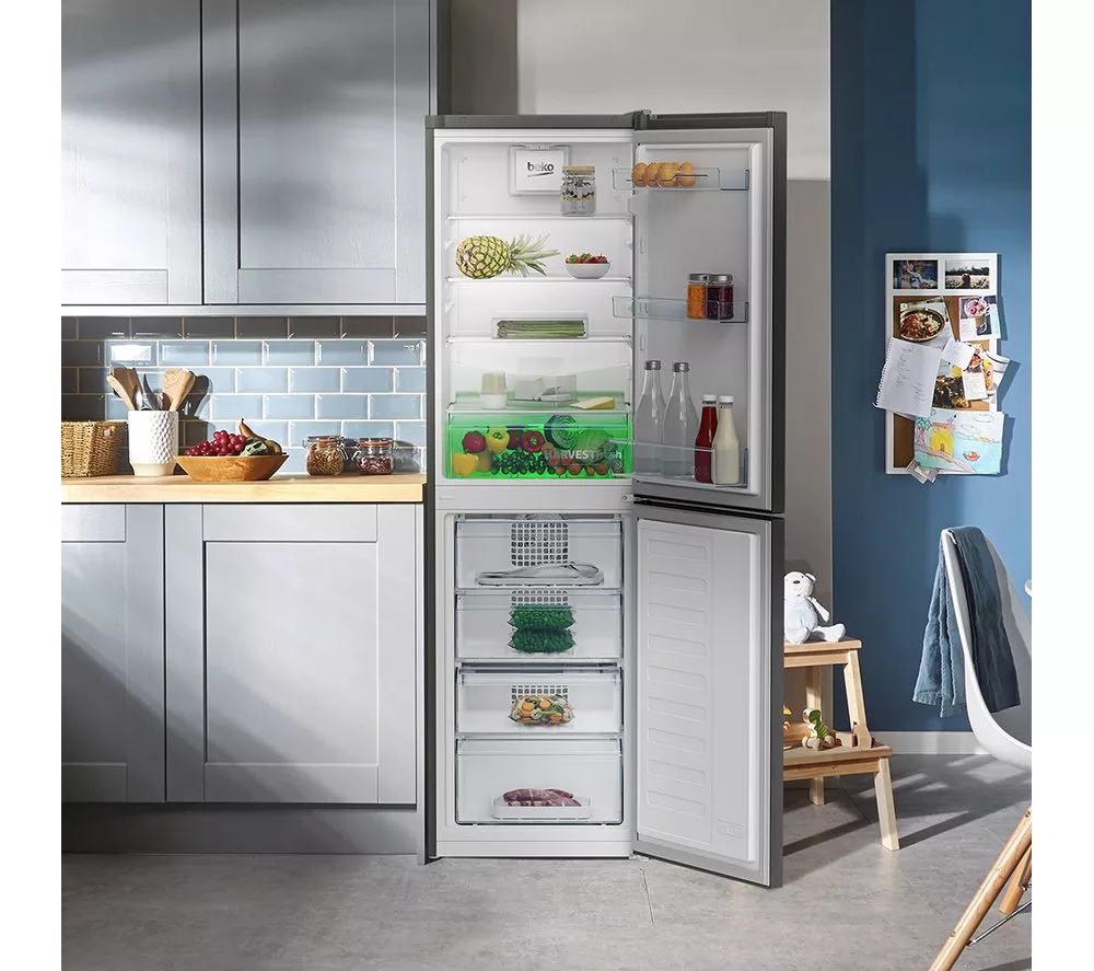 BEKO Pro HarvestFresh CNG4582VA 50/50 Fridge Freezer - Anthracite - Image 7