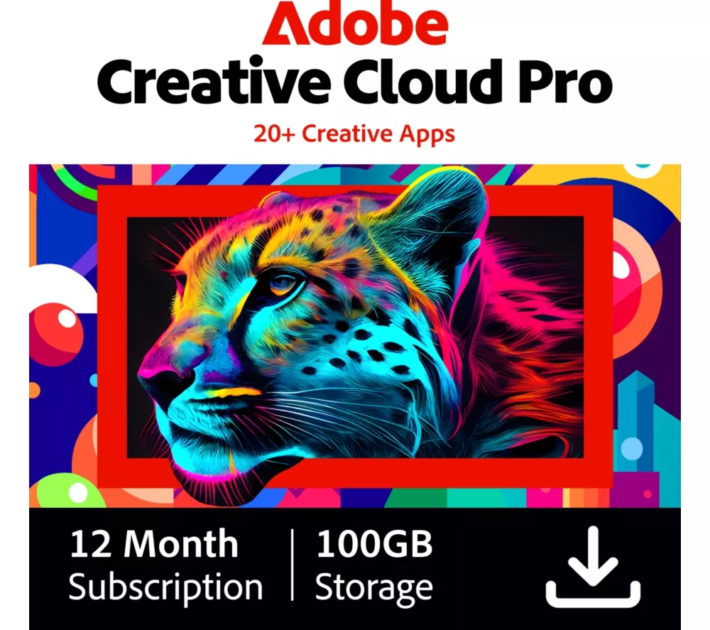 ADOBE Creative Cloud Pro – 1 Year (download)