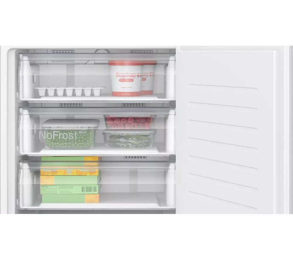 BOSCH Series 4 GUN21VFE0G Integrated Undercounter Freezer - Fixed Hinge - Image 3